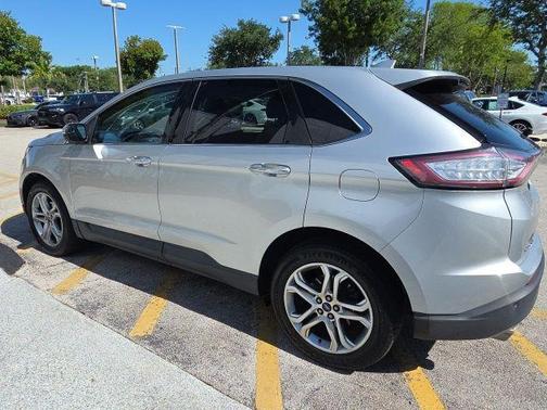 Ingot Silver 2018 Ford Edge Titanium