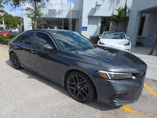 Gray 2024 Honda Civic Sport Touring