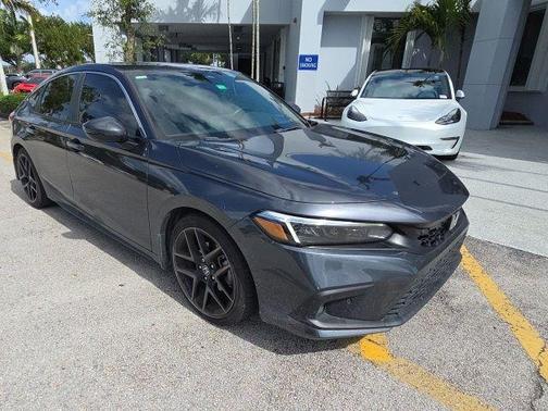 Gray 2024 Honda Civic Sport Touring