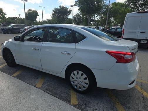 Cloud White 2017 Nissan Sentra S