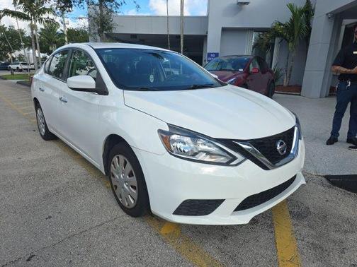 Cloud White 2017 Nissan Sentra S