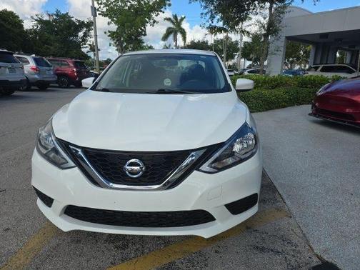 Cloud White 2017 Nissan Sentra S