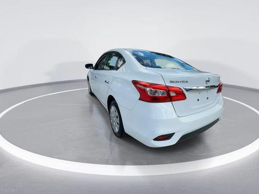 Cloud White 2017 Nissan Sentra S