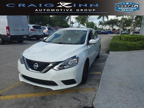 Cloud White 2017 Nissan Sentra S