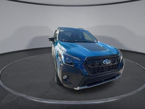 Blue 2025 Subaru Forester Wilderness