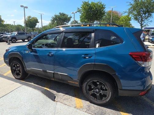 Blue 2025 Subaru Forester Wilderness