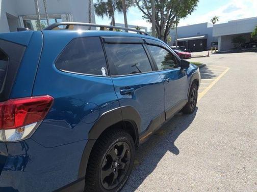 Blue 2025 Subaru Forester Wilderness