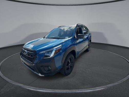 Blue 2025 Subaru Forester Wilderness