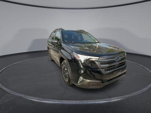 Crystal Black Silica 2025 Subaru Forester Premium