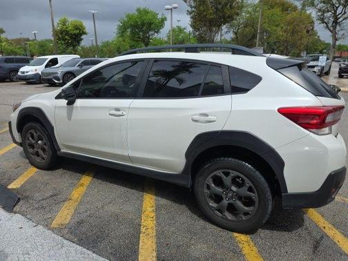 Crystal White Pearl 2023 Subaru Crosstrek Sport