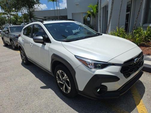 Crystal White Pearl 2024 Subaru Crosstrek Premium