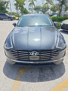 Gray 2021 Hyundai SONATA SE