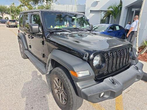 Black Clearcoat 2024 Jeep Wrangler Sport