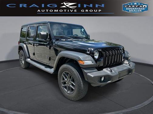 Black Clearcoat 2024 Jeep Wrangler Sport