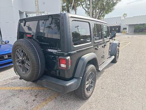 Black Clearcoat 2024 Jeep Wrangler Sport