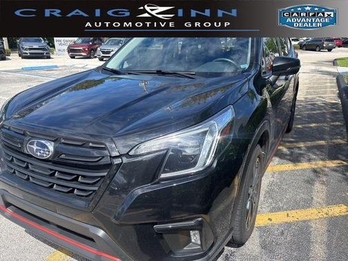 Crystal Black Silica 2024 Subaru Forester Sport