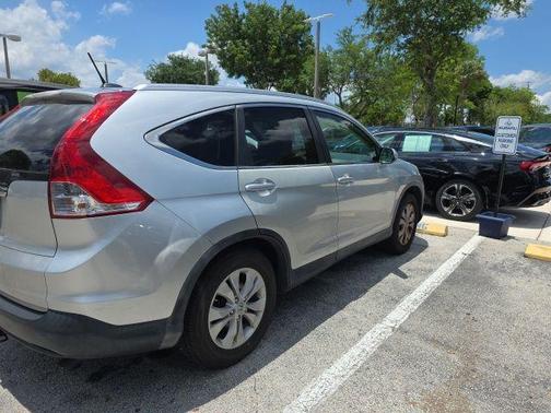 Silver 2013 Honda CR-V EX-L