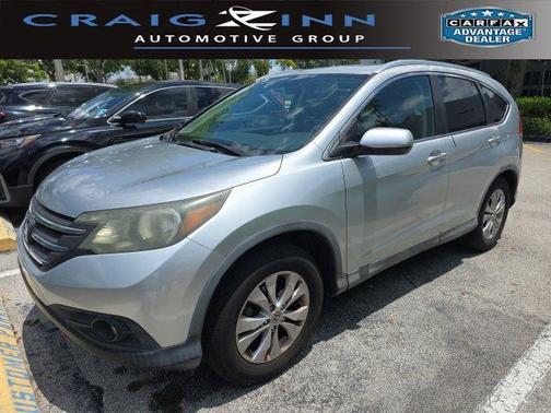 Silver 2013 Honda CR-V EX-L