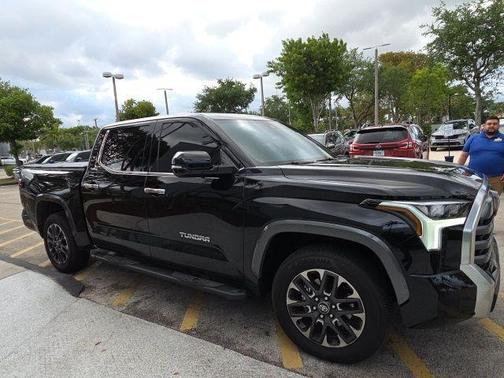 Midnight Black Metallic 2026 Toyota Tundra Limited