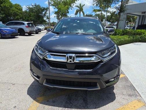 Gray 2018 Honda CR-V Touring