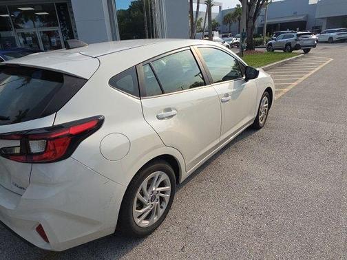 Crystal White Pearl 2024 Subaru Impreza Base