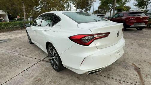 White 2024 Acura TLX Technology
