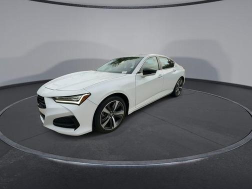White 2024 Acura TLX Technology