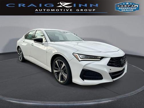 White 2024 Acura TLX Technology