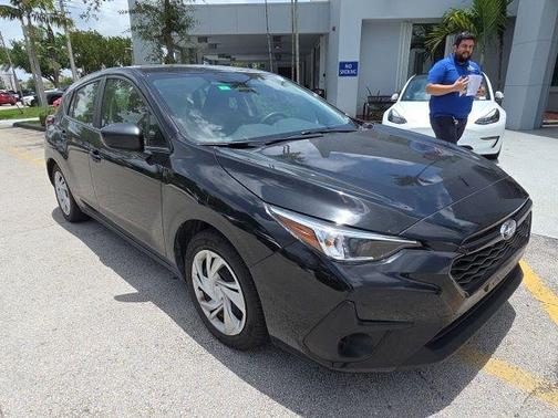 Crystal Black Silica 2024 Subaru Impreza Base