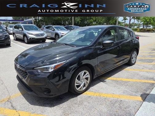 Crystal Black Silica 2024 Subaru Impreza Base