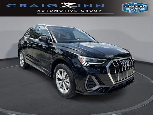 Mythos Black Metallic 2025 Audi Q3 45 S line Premium