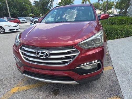 Serrano Red 2017 Hyundai Santa Fe Sport 2.4L