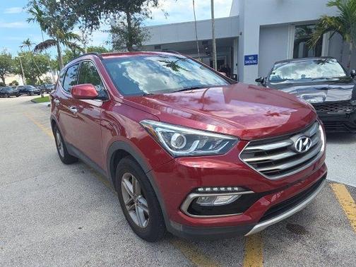 Serrano Red 2017 Hyundai Santa Fe Sport 2.4L
