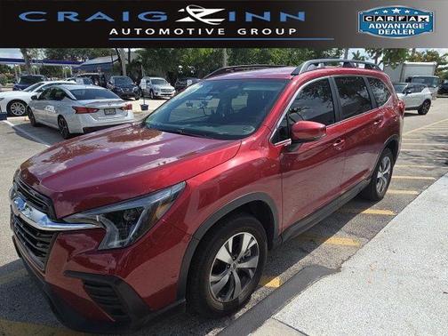 Crimson Red Pearl 2025 Subaru Ascent Premium