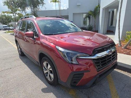 Crimson Red Pearl 2025 Subaru Ascent Premium