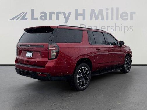 Radiant Red 2023 Chevrolet Suburban RST