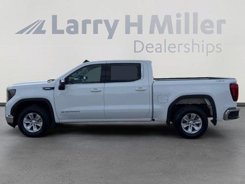 Summit White 2024 GMC Sierra 1500 SLE