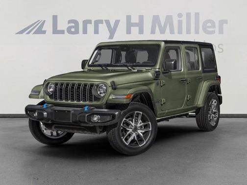 Sarge Green Clearcoat 2024 Jeep Wrangler 4xe Rubicon