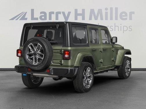Sarge Green Clearcoat 2024 Jeep Wrangler 4xe Rubicon