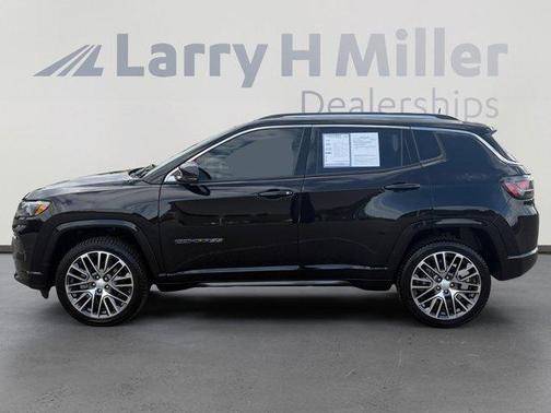 Diamond Black 2022 Jeep Compass Limited