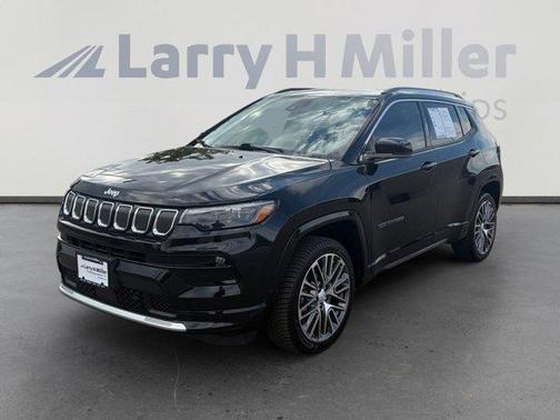 Diamond Black 2022 Jeep Compass Limited