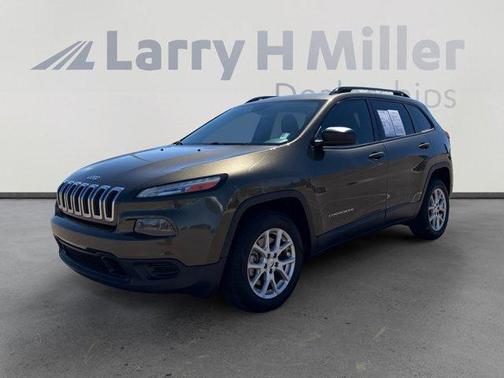 Eco Green Pearlcoat 2015 Jeep Cherokee Sport