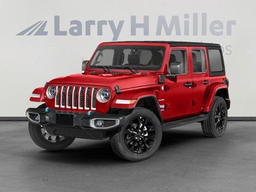 Firecracker Red Clearcoat 2023 Jeep Wrangler 4xe Base
