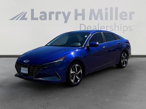 Intense Blue 2023 Hyundai ELANTRA Limited