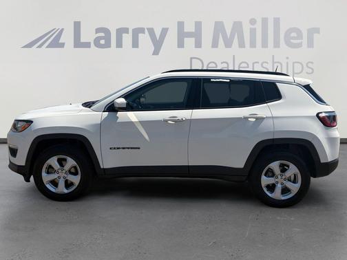White Clearcoat 2021 Jeep Compass Latitude