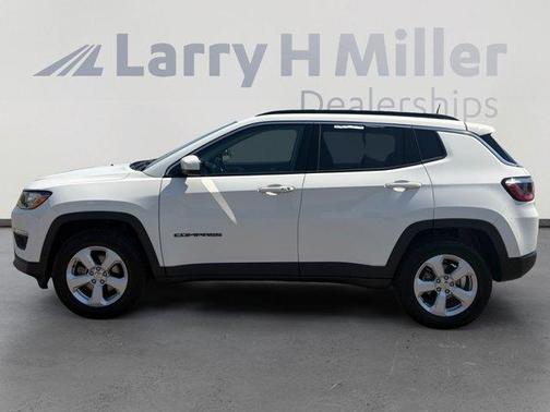 White Clearcoat 2021 Jeep Compass Latitude