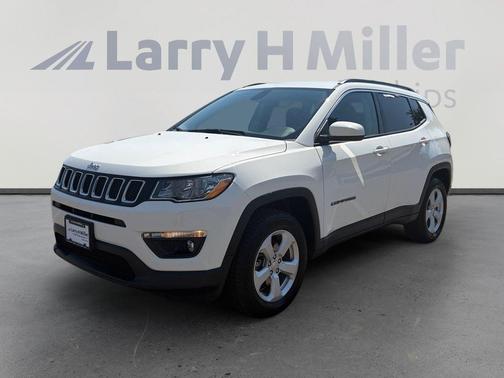 White Clearcoat 2021 Jeep Compass Latitude