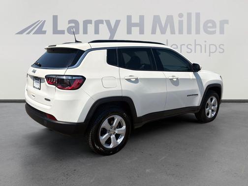 White Clearcoat 2021 Jeep Compass Latitude