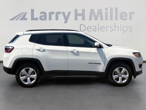 White Clearcoat 2021 Jeep Compass Latitude
