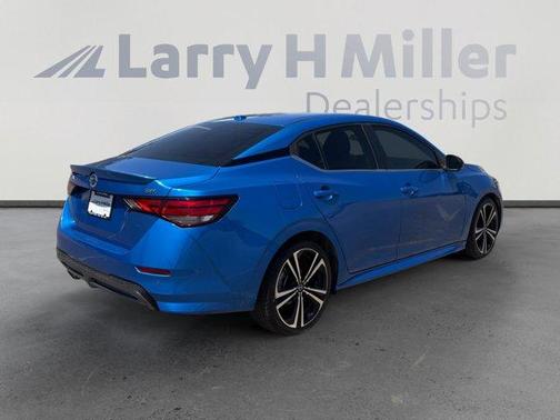 Electric Blue Metallic 2022 Nissan Sentra SR
